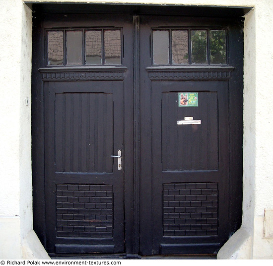 Double Wooden Doors