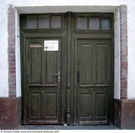 Double Wooden Doors