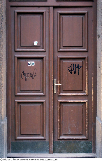 Double Wooden Doors