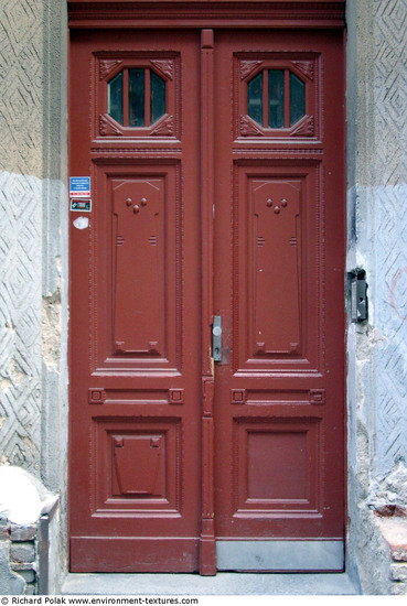 Double Wooden Doors