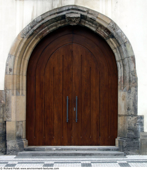 Double Wooden Doors