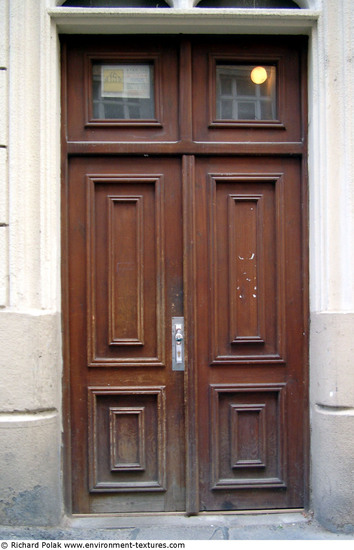 Double Wooden Doors