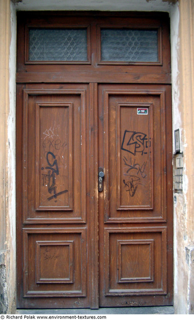 Double Wooden Doors