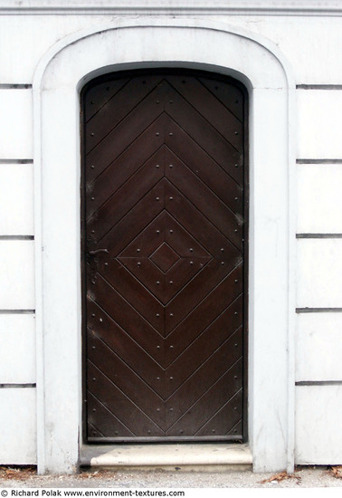 Single Old Wooden Doors