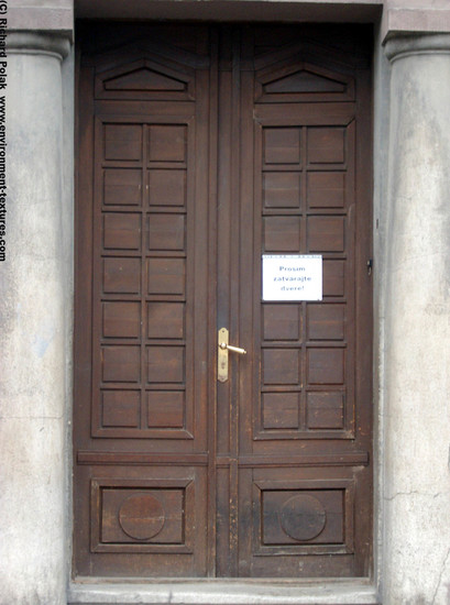 Double Wooden Doors