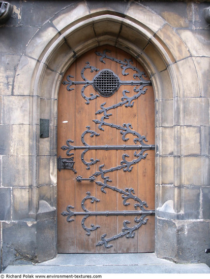 Ornate Wooden Doors