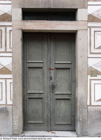 Double Wooden Doors