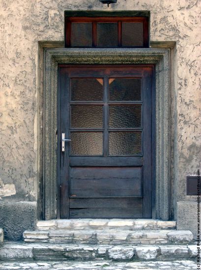 Single Old Wooden Doors