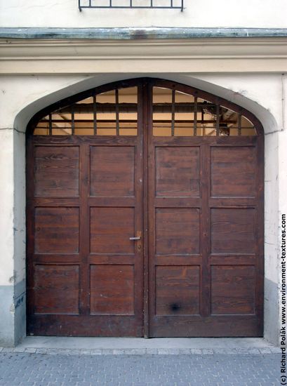 Double Wooden Doors