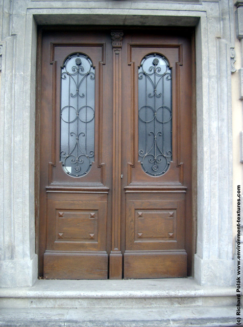 Double Wooden Doors