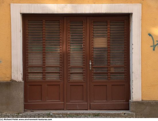 Double Wooden Doors