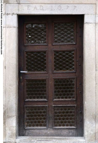 Single Old Wooden Doors