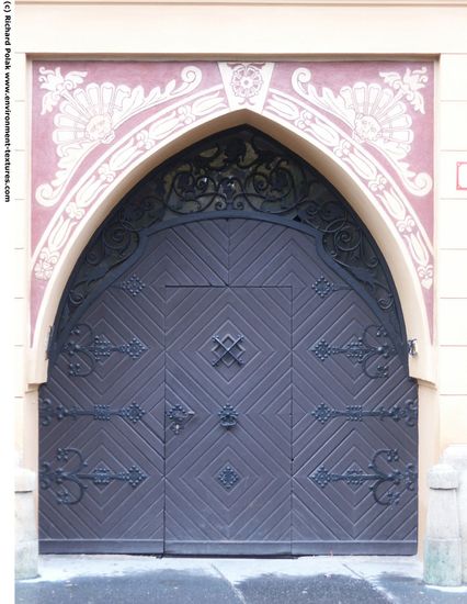 Ornate Wooden Doors