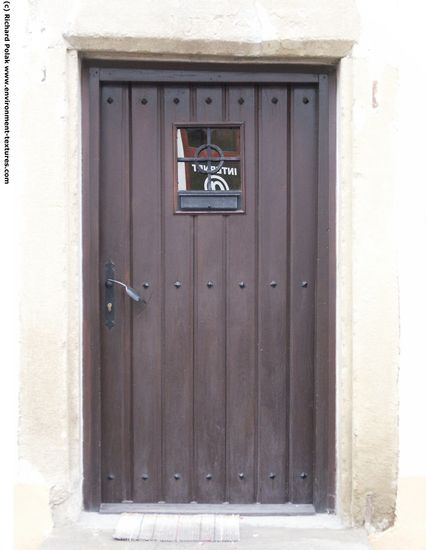 Single Old Wooden Doors