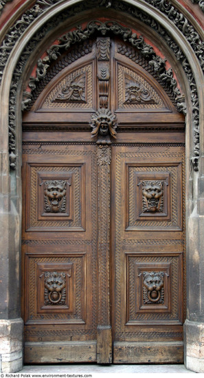 Ornate Wooden Doors