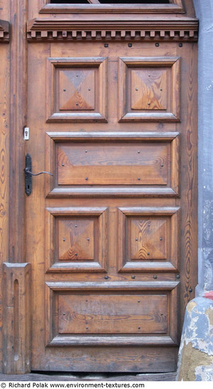 Single Old Wooden Doors