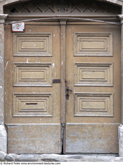 Double Wooden Doors