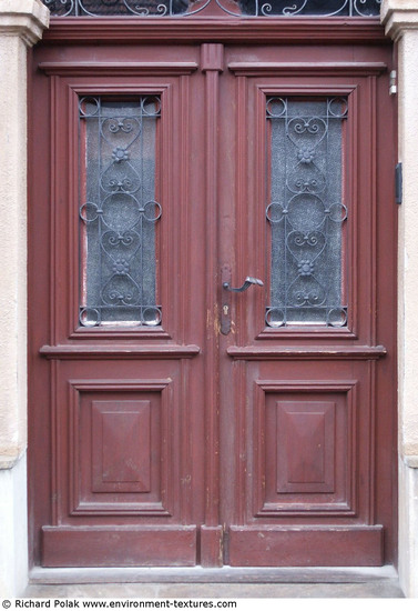 Double Wooden Doors