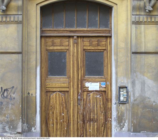 Double Wooden Doors