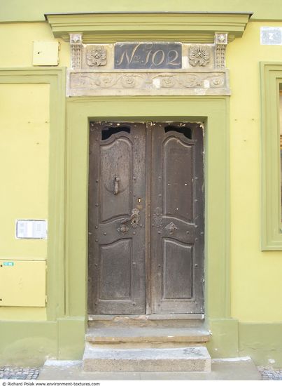 Double Wooden Doors