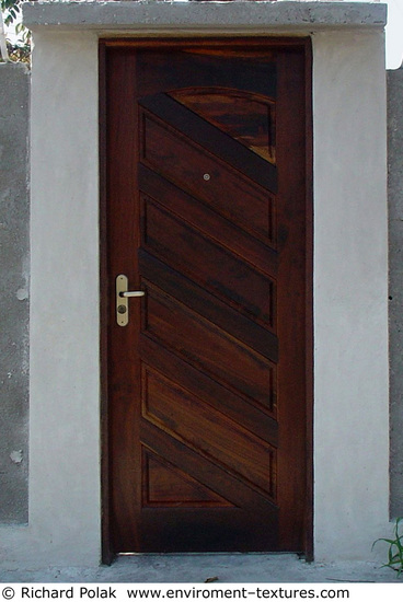 Single New Wooden Doors