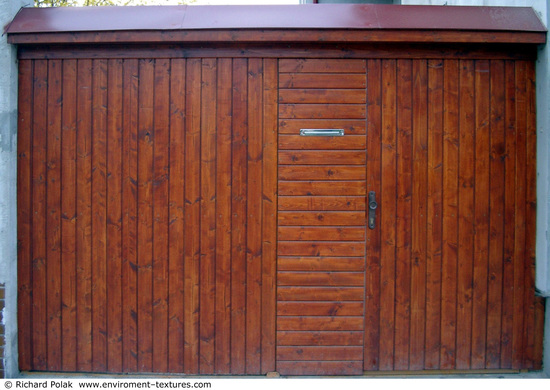 Single Old Wooden Doors