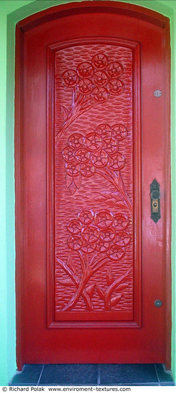 Ornate Wooden Doors