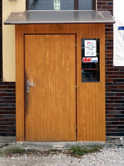 Single Old Wooden Doors