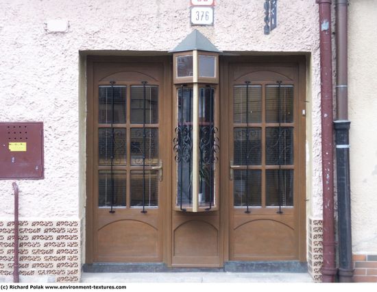 Single Old Wooden Doors