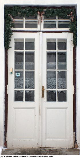 Double Wooden Doors