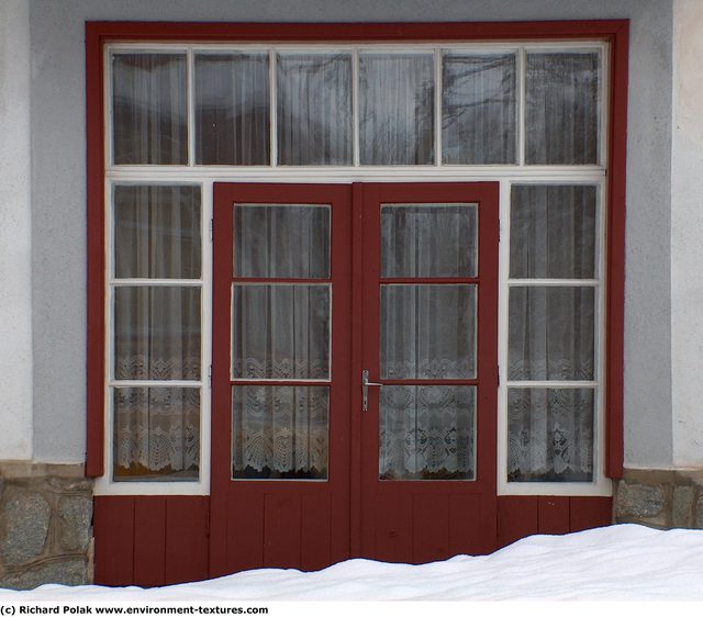 Double Wooden Doors