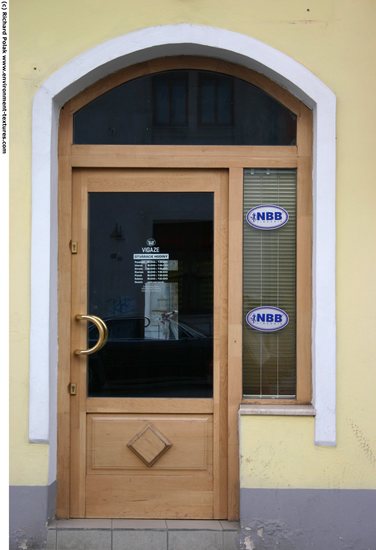 Single New Wooden Doors