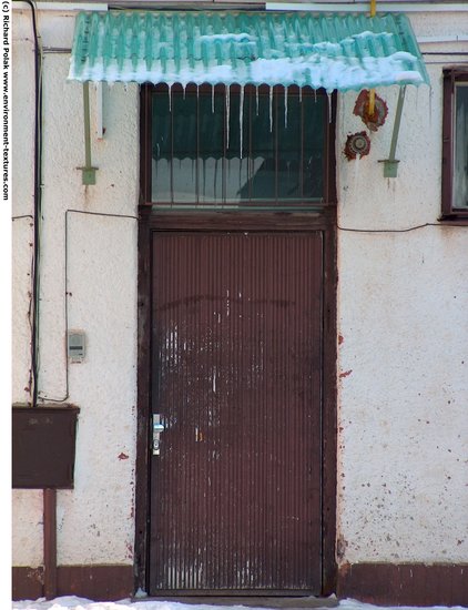 Single Old Wooden Doors