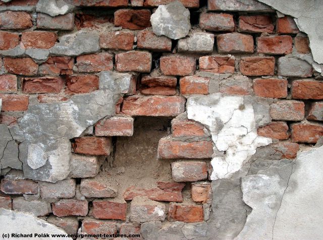 Wall Bricks Damaged