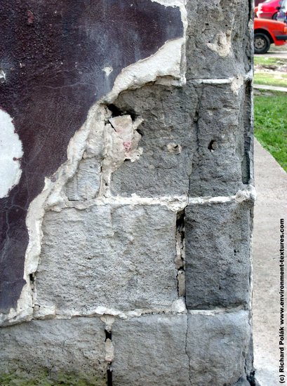 Wall Bricks Damaged