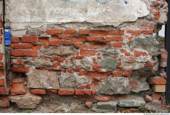 Wall Bricks Damaged