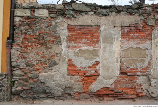 Wall Bricks Damaged