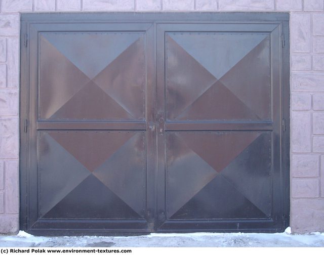 Double Metal Doors