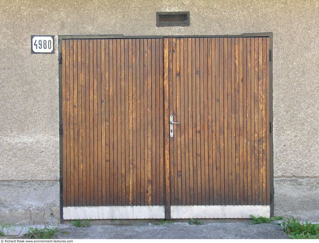 Double Wooden Doors