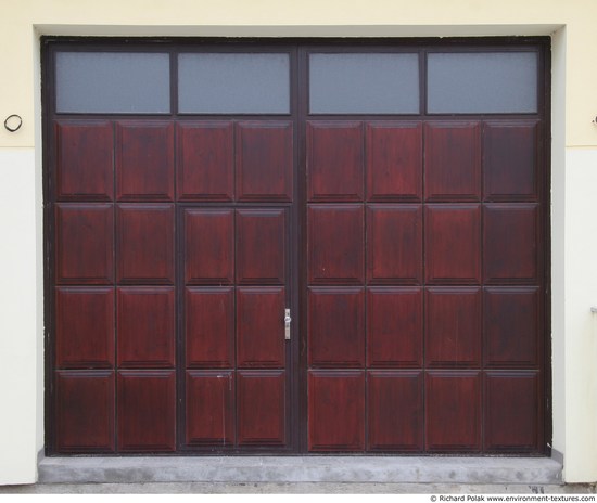 Double Wooden Doors