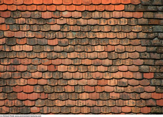 Ceramic Roofs - Textures