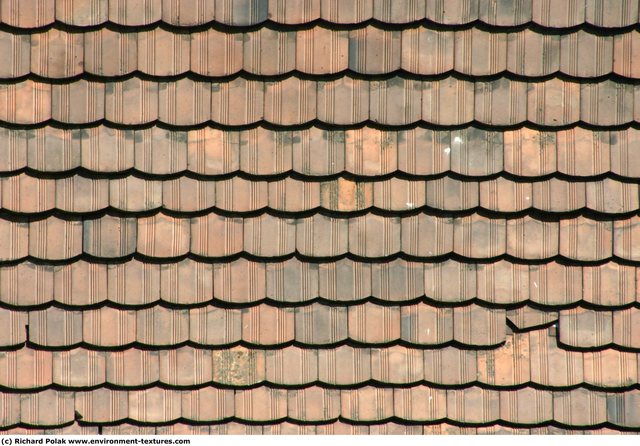 Ceramic Roofs - Textures