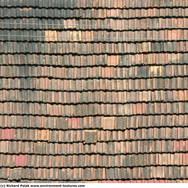 Ceramic Roofs - Textures