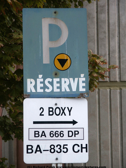 Parking Traffic Signs