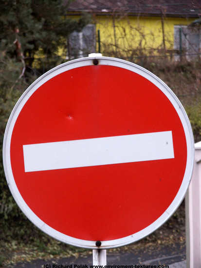 Prohibition Traffic Signs