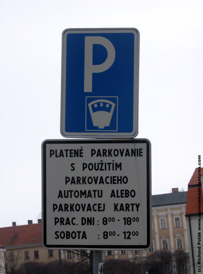 Parking Traffic Signs