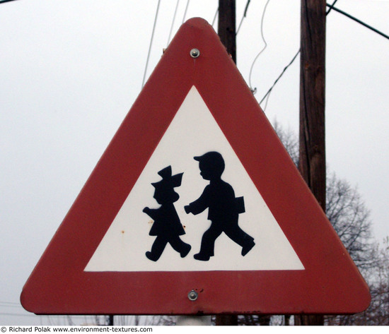 Pedestrians Traffic Signs