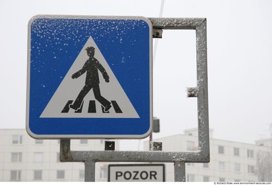 Pedestrians Traffic Signs