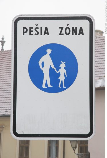 Pedestrians Traffic Signs