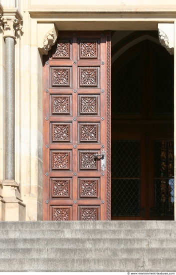 Ornate Wooden Doors